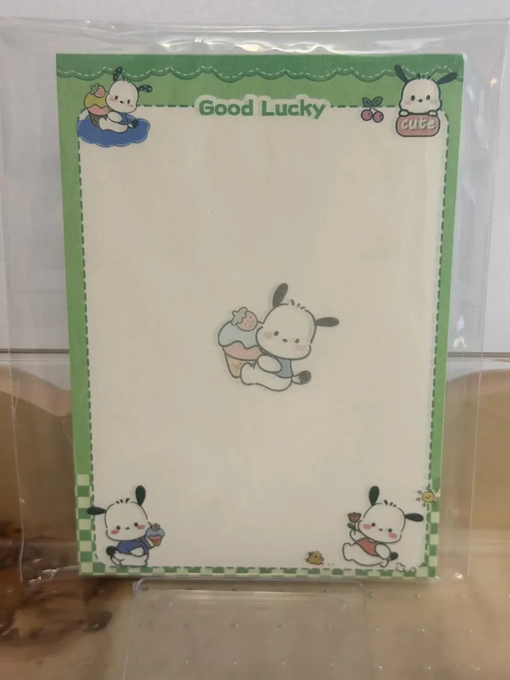 #PC-222 Pochacco notepad 50 sheets #3
